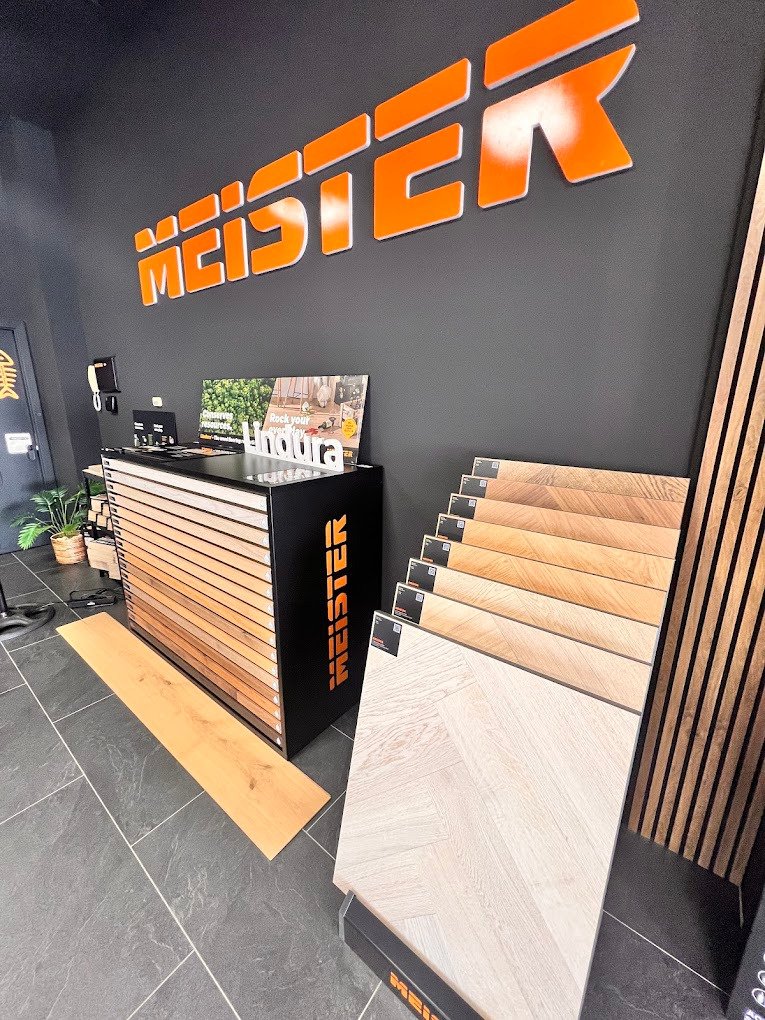 Identidad MEISTER en la Boutique Plus Málaga