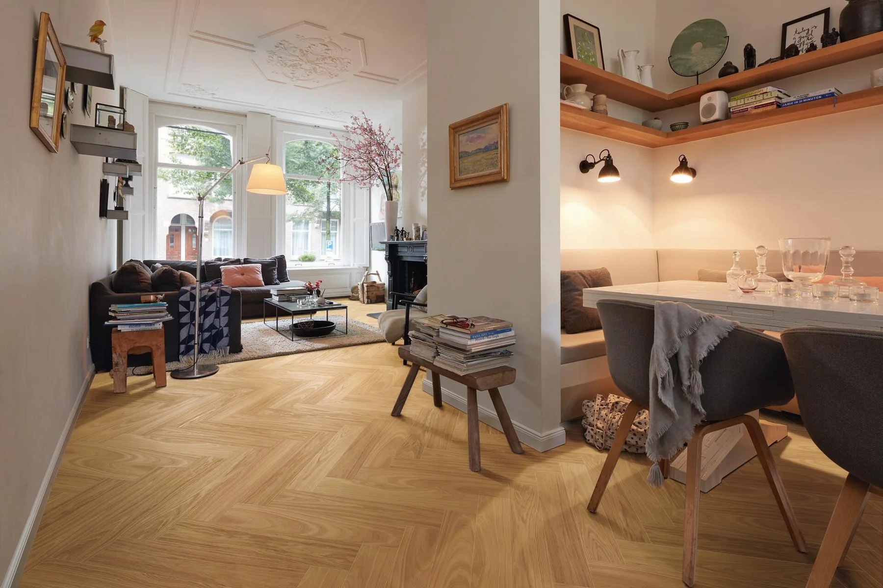 Interior contemporáneo MEISTER para profesionales de la arquitectura, interiorismo y reforma en Málaga